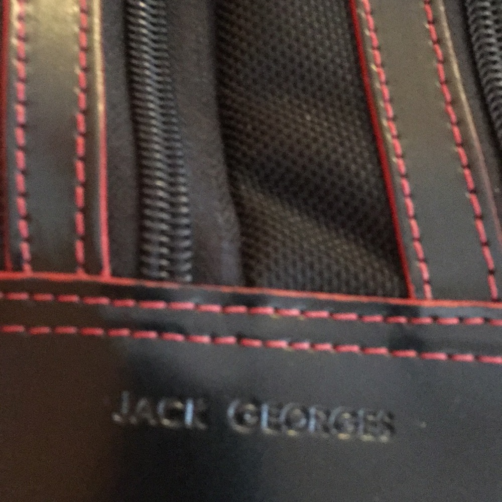 Jack George’s Milano Vertical Wheeled Brief Case. - Picture 6 of 6